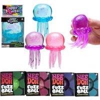 Hotselling Squishies Nee Doh Jellyfish Squish Toy Fidget Toy, Water Sensory Soft Jelly Squeeze Stress Relief Fidget Toy 2026