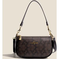 Fashionable Women's Underarm Bag Retro Floral Print Shoulder Bag PU Leather Luxury Designer Elegant Ladies Handbag