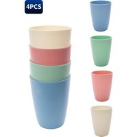 4/11pcs Colorful plastic cups, reusable, PP material, suitable for camping picnic kitchen, healthy material, easy to clean, dish