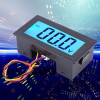 LCD Voltmeter Voltage Meter Voltage Monitor YB5135DB LCD Digital Display Three Wire Voltage Meter Monitor Voltmeter Voltmeter