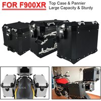40L Panniers 38L Top Box Aluminum Left Right Storage Luggage Box Rear Tail Case For BMW F900 XR F900XR 2019 2020 2021 2022 2023