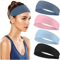 AliExpress Summer Ice Silk Cycling Headwear Fitness Head Band Sports Headband Men Women Yoga Sweatband Elastic Sweat Absorbing Headscarf