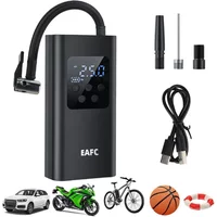 AliExpress EAFC 150PSI Portable Wireless/Wired Air Pump Fast Air Compressor for Car Tires Motorcycle Bicycle Ball Accurate Pressure Air Pump