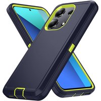 Armor Shockproof Case For Xiaomi Poco X6 M6pro Redmi Note 13 Pro Heavy Duty Tough Dustproof Cover For Redmi Note 13 Pro+