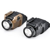 WADSN Tactical TR-7 X Metal Hanging CNC Flashlight 800lumen Strobe HighPower Airsoft Accesories Hunting Light Fit 20mm Rail X300