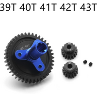 39/40/40/42/43T Slipper Clutch M1 Gear for Arrma 1/10 Granite Senton Big Rock 3S Kraton Outcast 4S 1/8 Typhon 3S Upgrade Parts