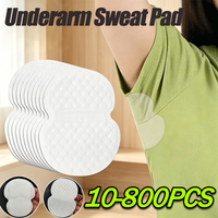 Summer Invisible Sweat Pads 10-800PCS Disposable Breathable Ultra Thin Underarm Sweat Proof Odor Control Comfort Fit Non Woven