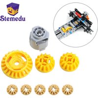 New Differential Gears MOC Technical Modification Parts Building Blocks Bricks 65414 69761 69762 6589 Compatible with Legoeds