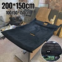 Max 200x150cm Suede Roof Lining Headliner Fabric Foam Material for Car Interior Upholstery Repair Ceiling Sky Fabrics Cloth DIY image 4