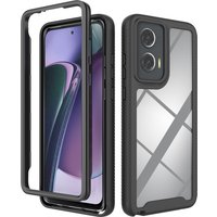 Case For Motorola G Stylus 5G 2024 / Moto G Stylus 5G 2023 Funda Capa Transparent TPU/PC Phone Cover Bumper Frame + Clear Shell