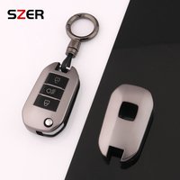 New TPU Car Flip Key Case Cover Shell For Peugeot 208 3008 308 508 408 2008 307 4008 For Citroen C4 C3 C6 CACTUS C8 Accessories