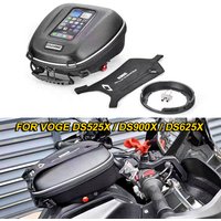 For VOGE DS525X/DS900X/DS625X Motorcycle Accessories Fuel Tank Bag Quick Lock Luggage Bag Waterproof Backpack Storage Saddle Bag