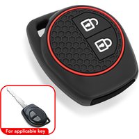 2 Buttons Car Key Case Cover For Suzuki Amagatarai Grand Vitara Swift Ignis SX4 Liana Aerio Vitara Jimny Vitara XL7 1pc Silicone