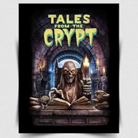 METAL SIGN WALL PLAQUE Tales From The Crypt Movie Advert poster print 80s Horror-Aluminum