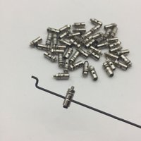 10pcs High Quality D1.2/1.8/2.1mm Pushrod Connectors Metal 3 Sizes RC Model Airplane Parts Linkage Stoppers