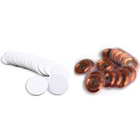 10Pcs/Lot 125Khz TK4100 EM4100 Sticker RFID Tags Coin ID tag keyfobs Read Only Diameter 25mm 30mm For Access Control