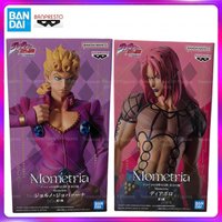 Bandai In Stock Banpresto Mometria Original Anime JoJo's Bizarre Adventure Giorno Giovanna Diavolo Action Figures Model Toy Gift