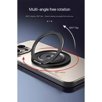 1pcs ultra-thin 360 degree rotating phone holder adhesive lazy universal magnetic back sticker multifunctional special