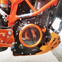 For Duke 390 RC390 Engine Guard Duke390 RC 390 390Duke Clear Clutch Cover & Spring Retainer R Motorcycle