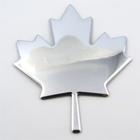 AliExpress NONE Maple Leaf Canada Chrome Finish Decal Emblem 3D Sticker car motorcycle Bike 2.7