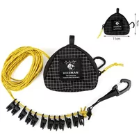 1pcs Clothesline Home Portable Storage Lanyard Adjustable Windproof Outdoor Clothesline Drying Line Home Tools Storage Accessory