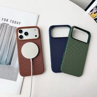 Official Original For Magsafe Apple Techwoven Case For iPhone 17 16 15 14 13 12 11 Pro Max Cases Magnetic Wireless Charging Prot