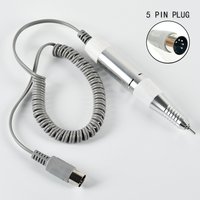 LNWPYH 35000rpm 5 Pins PLUG Electric Nail Drill Machine Handle Handpiece Pedicure Replacement Pen Manicure Beauty Tool Accessory