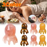 Cute Octopus Scalp Massage Comb (Resin)|Korean Hair Care, Stress Relief, Anti-Hair Loss, Portable Head Massager for Home&Travel
