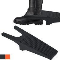 Boot Puller Shoes Remover Boots Jack with Heavy Duty Grip Plastic Boot Puller Helper for Rubber Cowboy Wader Work Boots Tool