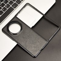 Lichi Texture Texture PU Leather Case Hard Plastic Shockproof Cover For Honor Magic V3 FCP-AN10 V5 MHG-AN00 MBH-AN10