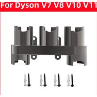 For Dyson V7 V8 V10 V11 Storage Bracket Holder Absolute Vacuum Cleaner Parts Accessories Brush Tool Nozzle Base