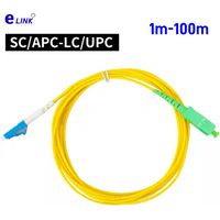 optical fiber jumper SCAPC-LC 1-100m patch cord Simplex singlemode 20m 10m 50m 5m extension cable FTTH P-fiber optic 2m 3m