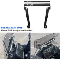 Motorcycle Phone Mount for VOGE Valico DS525X 525DSX DSX525 12mm/22mm CNC Aluminum Adjustable GPS Navigation Bracket Anti-Slip
