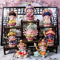 Twelve Zodiac Signsn Guardia Buddha Culture Surprise Blind Box Trendy Figure Attract Fortune Desktop Decoration Sacred Toy Gift