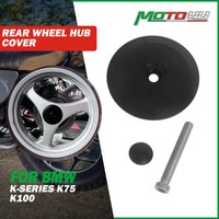 For BMW K-Series K75 K100 K 100 Cafe Racer Rear wheel hub Cover Motorcycle Aluminium Hub Center Decorative Screw