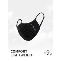 AliExpress PCYCLING YIQUAN Sports Cycling Mask - Double Breathable Mesh, 9g Lightweight, Adjustable Earloop, UV Protection for Outdoor/Bike