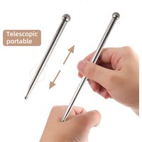 1pc Stretchable Massage Stick - Stainless Steel Acupuncture Rod - Facial Acupoint Pointing and Stiffening Massage Tool