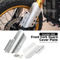 For Scrambler 400X scrambler400X 2024- Motorcycle Accessories Front Fork Guard Shock Absorber Cover Fork Guard Protection