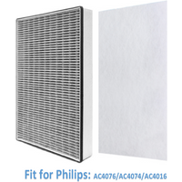 Composite filter Replacement FY3107 for Philips air Purifier AC4076 AC4074 AC4016 ACP077 AC4072 ACP017 362*277*46mm Hepa&Carbon