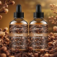60ml CLOVE essential oil has deep nourishing moisturizing effects, making it suitable for massage, skin care, and hydration.