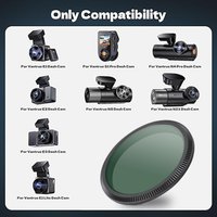 for Vantrue Dash Cam Anti-Glare Circular Polarizer Compatible with N4 Pro(S), N5(S), N4S, S1 Pro(MAX), N2X, E2, E1 Lite