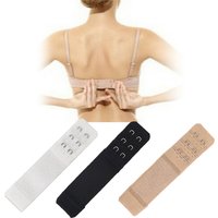 3PCS Women Bra Extenders Extension Underwear Accessories Bra Lengthen Expander Row Buckle Adjustable Hook Intimate Accessories
