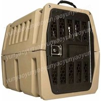 Polyethylene Plastic Large Dog Cages Durable Roto Molded Kennel PE Cage Outdoor Rotomolding Dogs Kennel