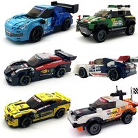 Sports Super Racing Car City SUV Model Kits Set for Enthusiasts & Children's Toys Boys Building Blocks Christmas Birthday Gift