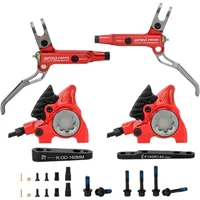 AliExpress NONE IIIPRO flat mount brake 2-piston hydraulic brake road bike flat mount 2 piston hydraulic brakes split For 140mm 160mm brake disc
