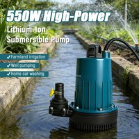 21V Lithium Submersible Pump Self-Prim Ing Portable Multifunctional Water Pump for Fish Tank Vegetable Watering And Home Garden