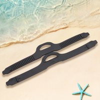 1Pair Diving Fin Strap with Quick Release Buckles Adjustable Fin Strap TPR Fin Straps Replacement for Swimming Scuba Diving