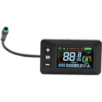 AliExpress NONE Compatible E-bike Display Controller E-bike Compatibility LCD Display 02OMD Protocol ABS Material Essential Metrics