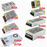 DC 5V 2A 3A 4A 5A 8A 10A 12A 20A 30A 40A 60A Schalter LED Netzteil Transformatoren Adapter WS2812B WS2801 SK6812 SK9822 LED Streifen