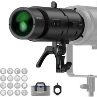 NEEWER LS-300 19° Spotlight Snoot with Bowens Mount for 300W Bowens Mount LED Video Lights Creative Photography